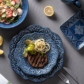 Baroque Luxury Ceramic Dinner Plate Set | Yedwo Design